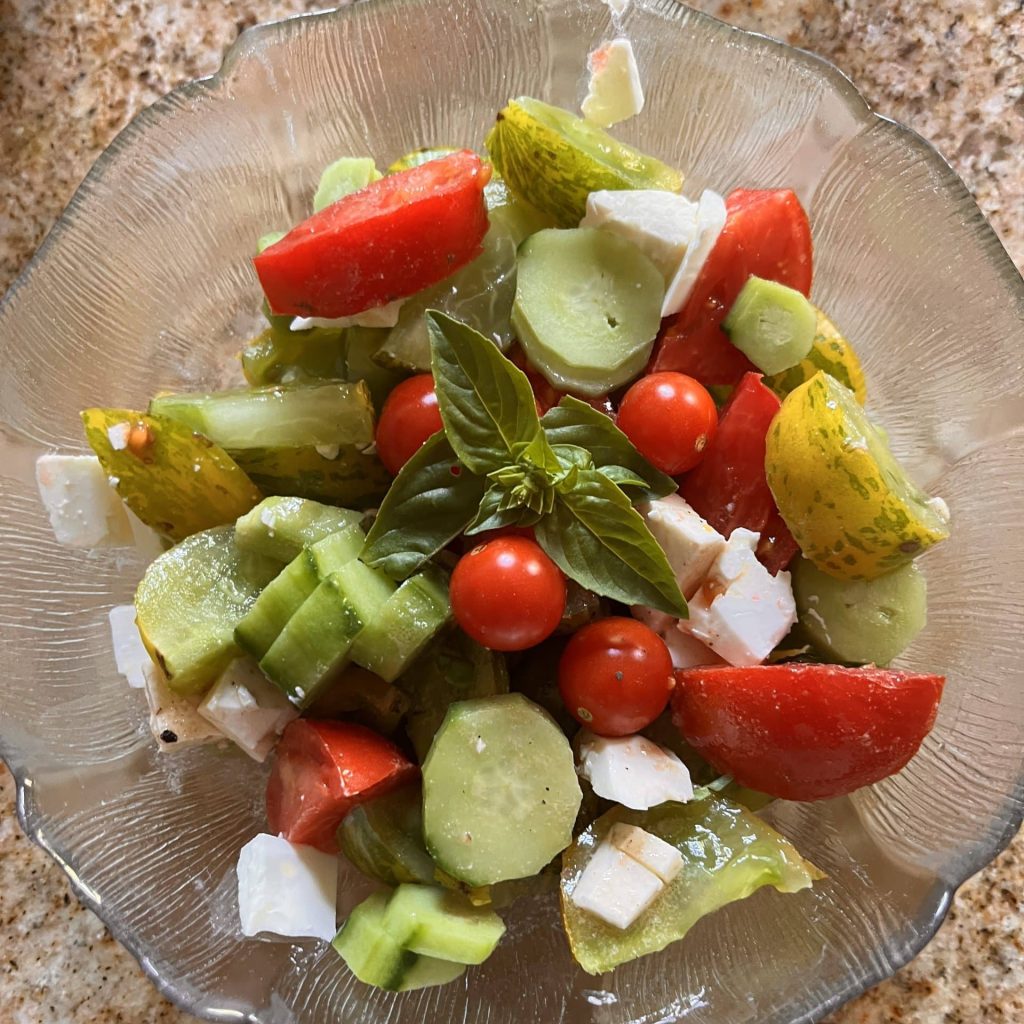 salade composée-Equilibre et vitalité
